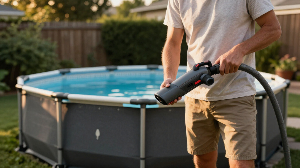automatic pool vacuum above ground