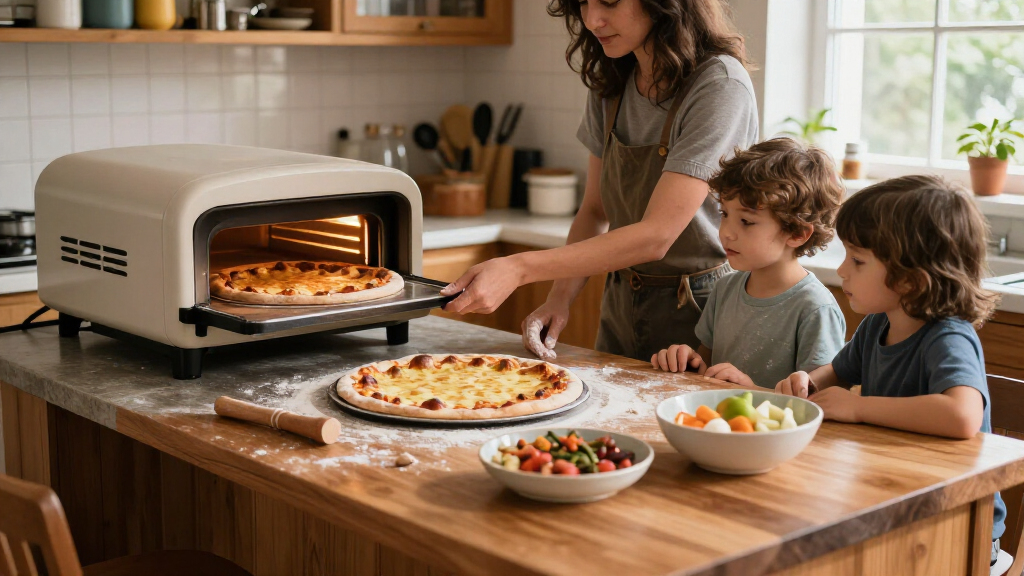 pizza oven countertop for large family