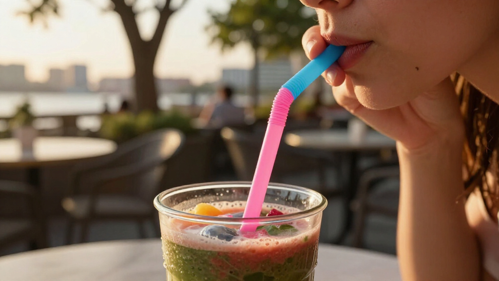 reusable silicone straws