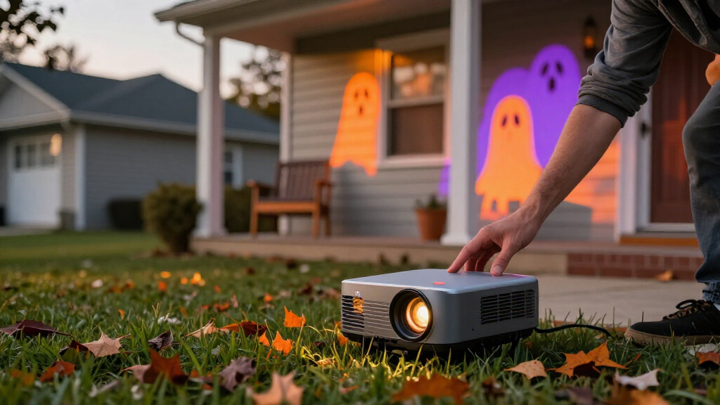 Halloween projector lights