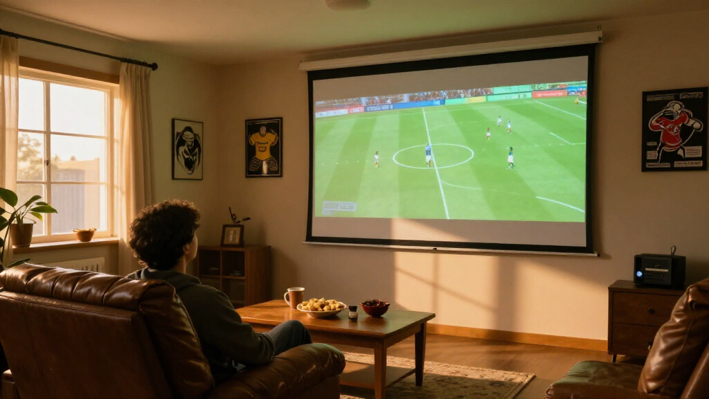 best fan cave projector setup