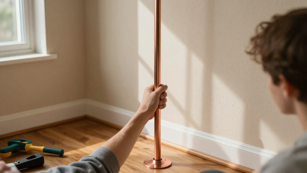 best floor-to-ceiling transfer poles
