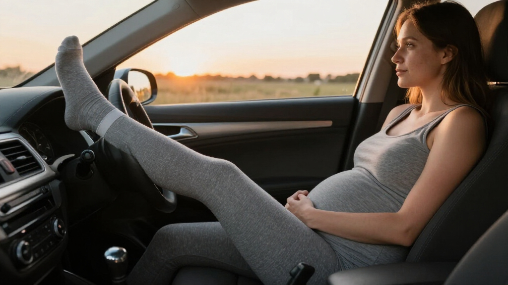 maternity compression socks travel