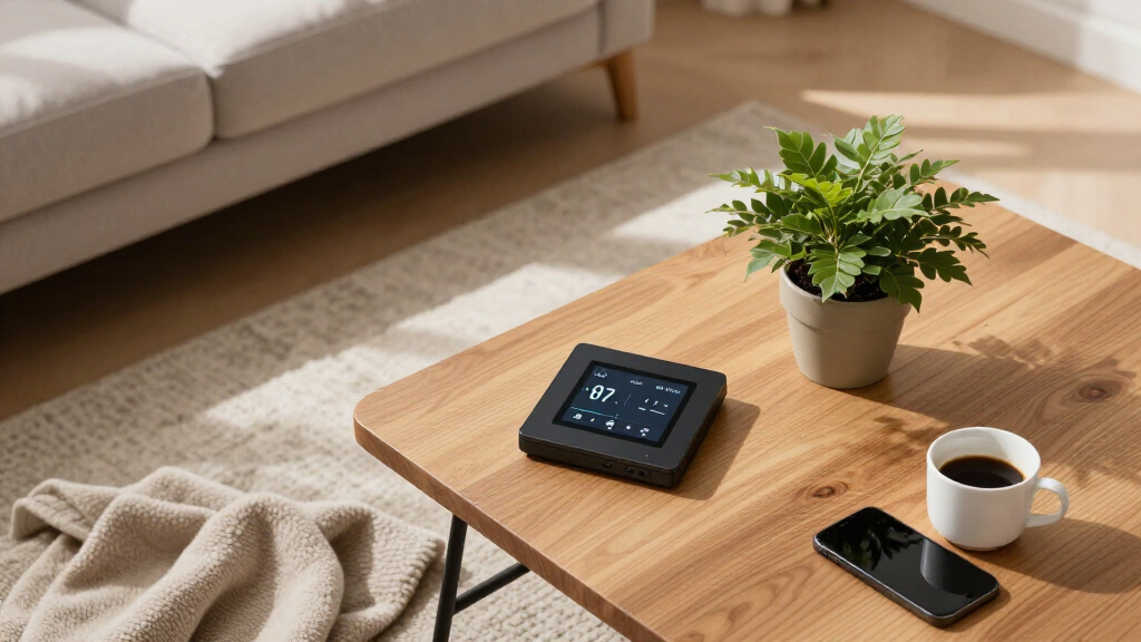 best luxury smart thermostat with air quality sensor