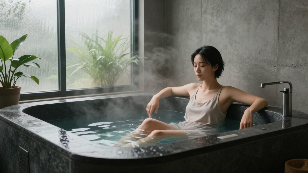 cold plunge tub for small spaces