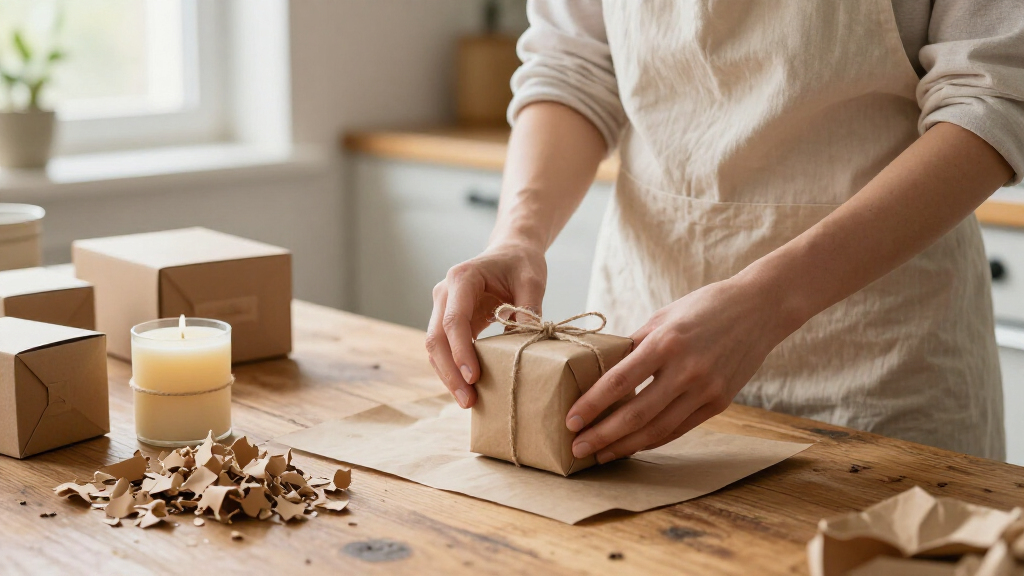 plasticfree candle packaging kit
