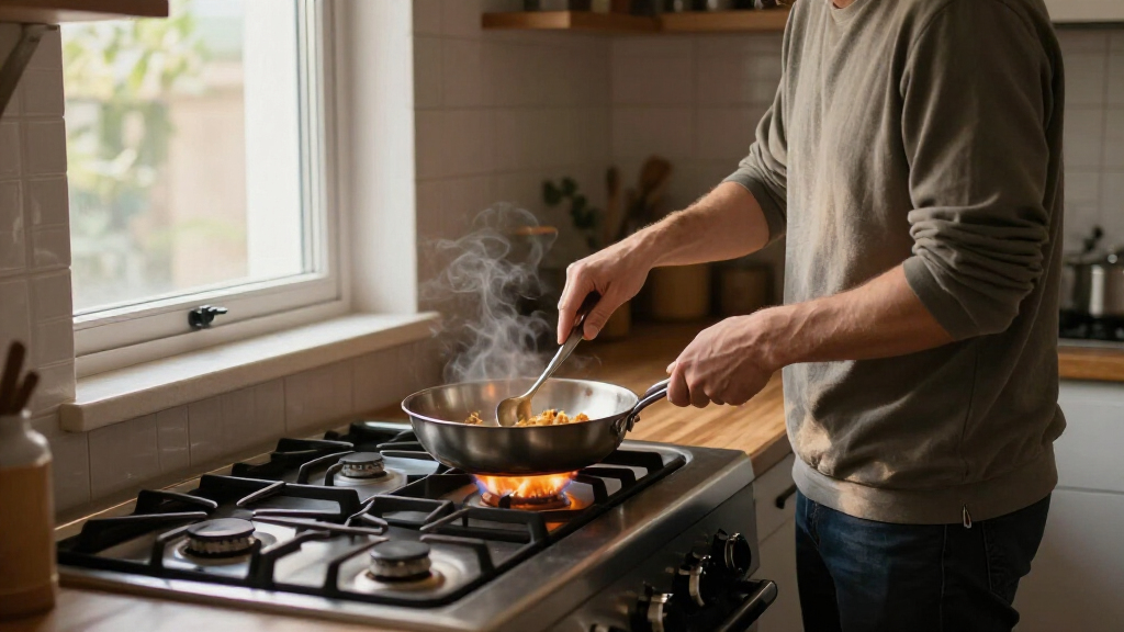 gas cook5 burner