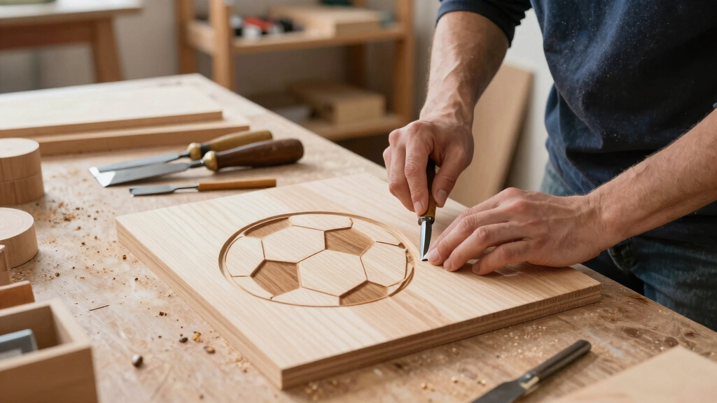 woodworking tools for soccer fans