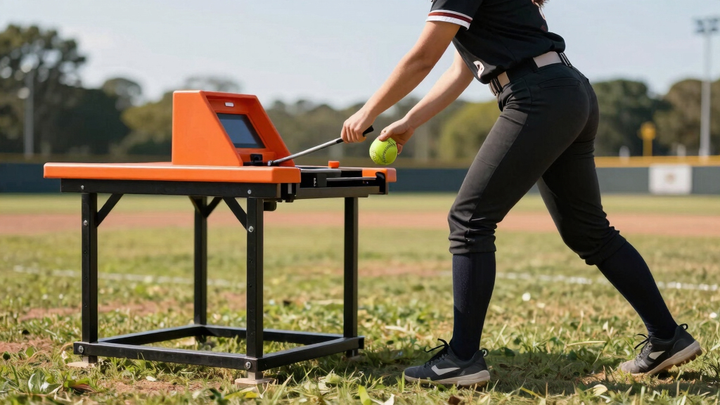 softball pitching machine