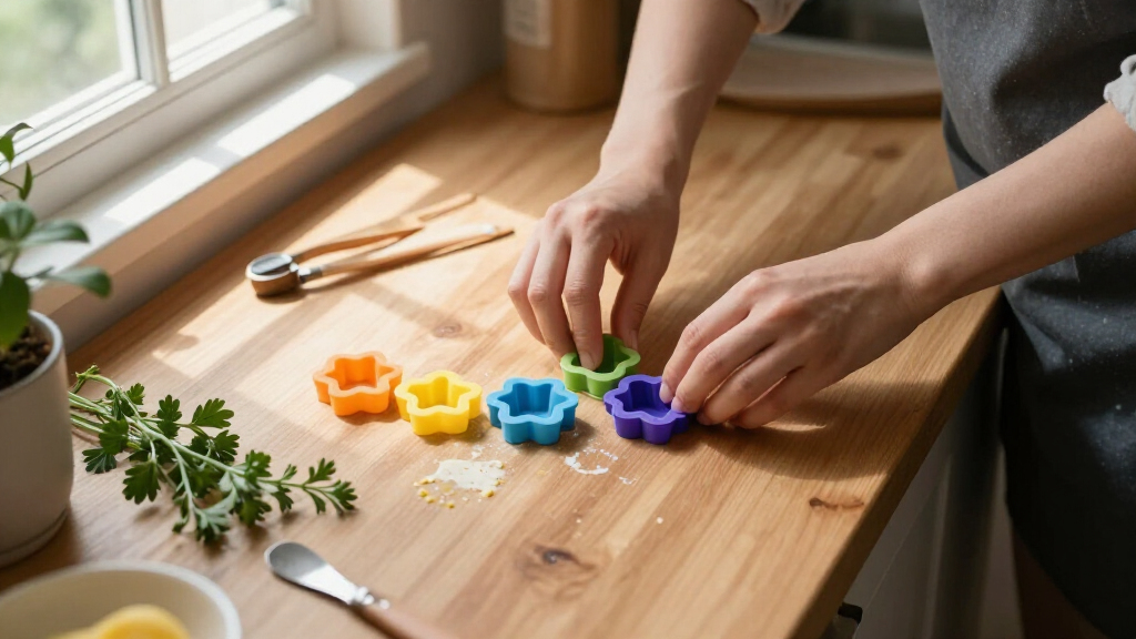 foodsafe silicone butter molds floral