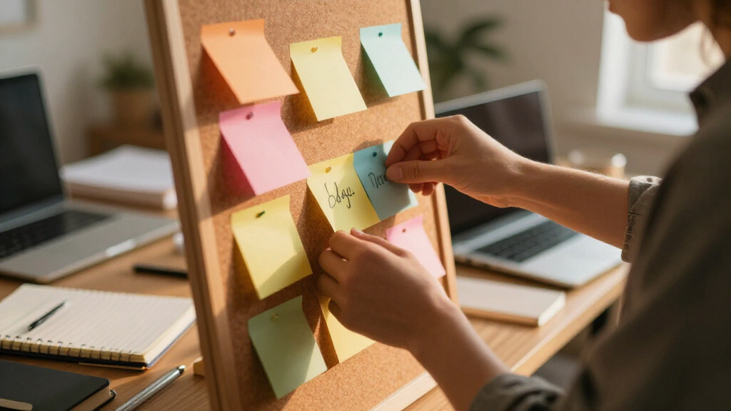 sticky notes for indexing