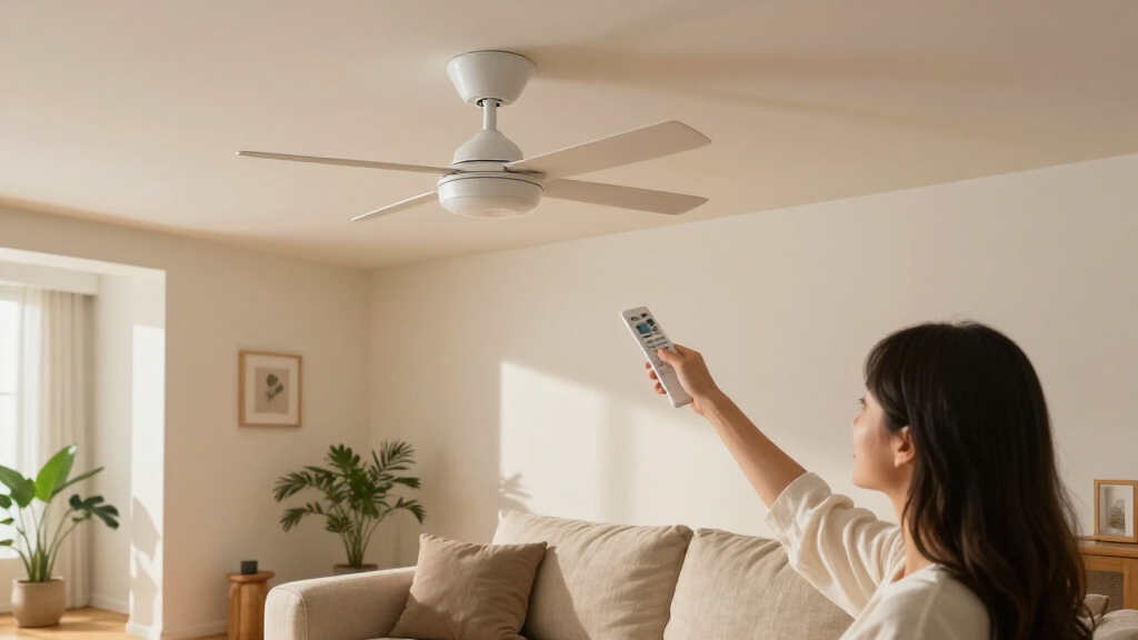 smart ceiling fans with remote control