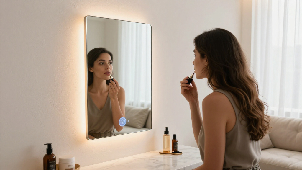 smart mirrors for beauty rooms