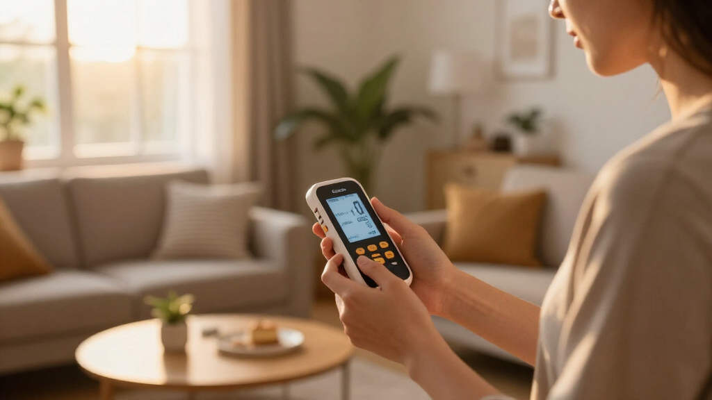 radon detector continuous monitor for home