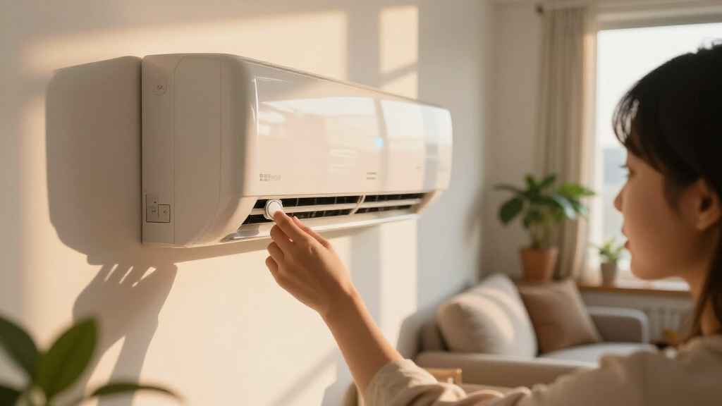 temp for window air conditioner