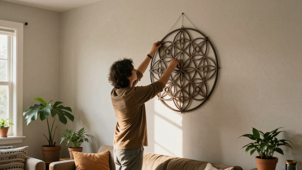 best flower of life metal wall decor large