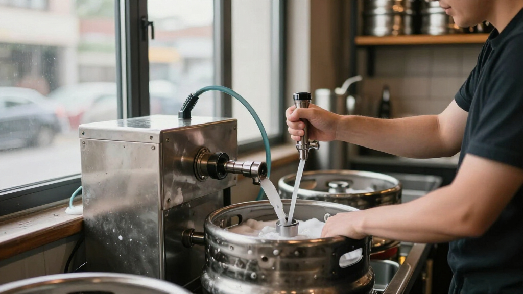 keg washer machine