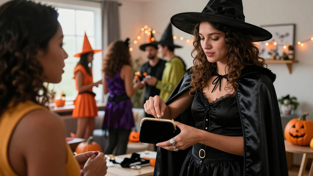 Halloween costume wallets