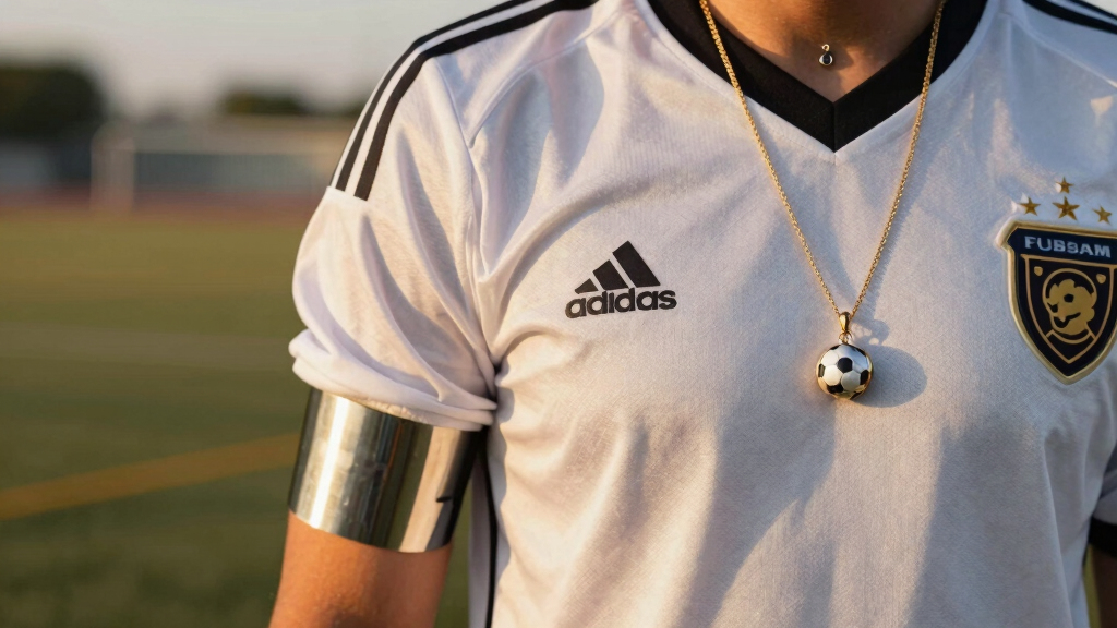 body jewelry for soccer fans