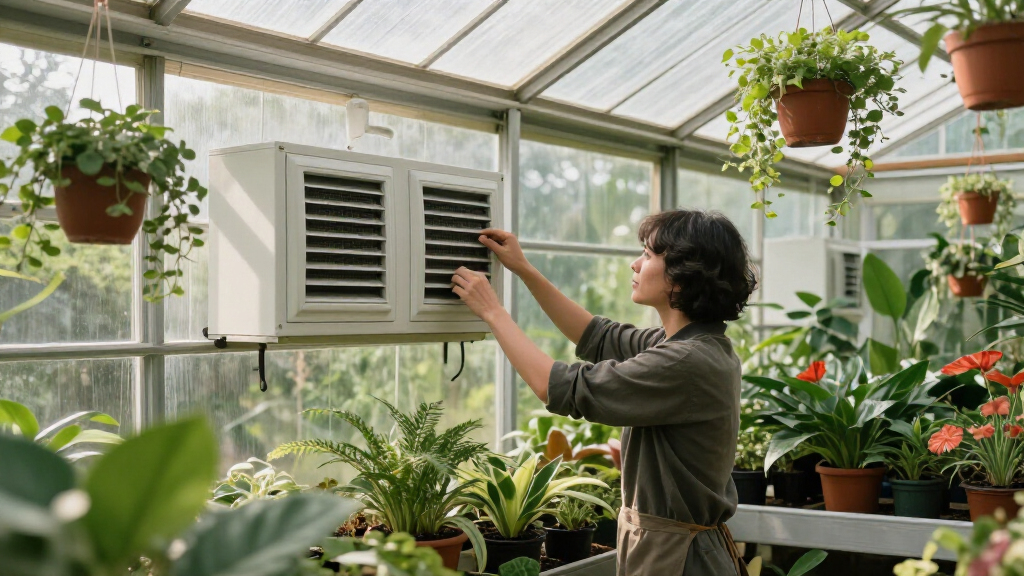 best greenhouse heat and vent systems