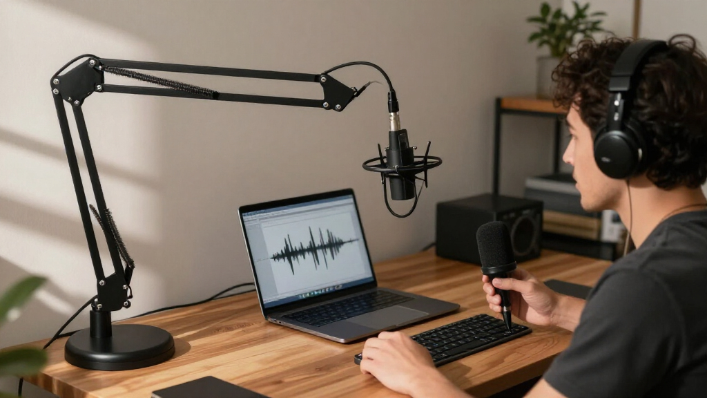 deskmounted boom arms