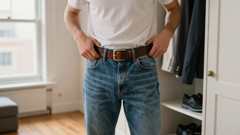 best leather belts for jeans
