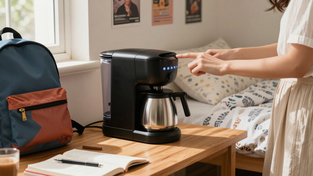 compact coffee makers for dorm