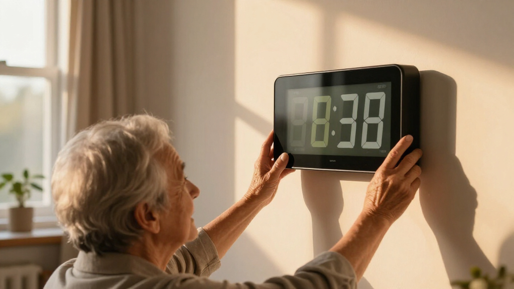 large print digital clocks