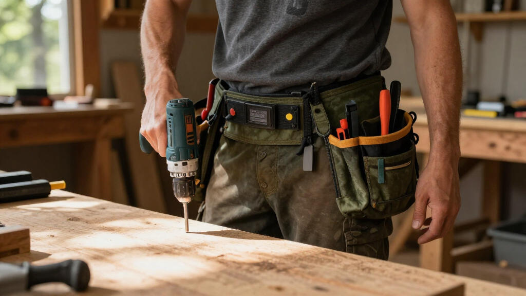 heavy-duty tool storage belts