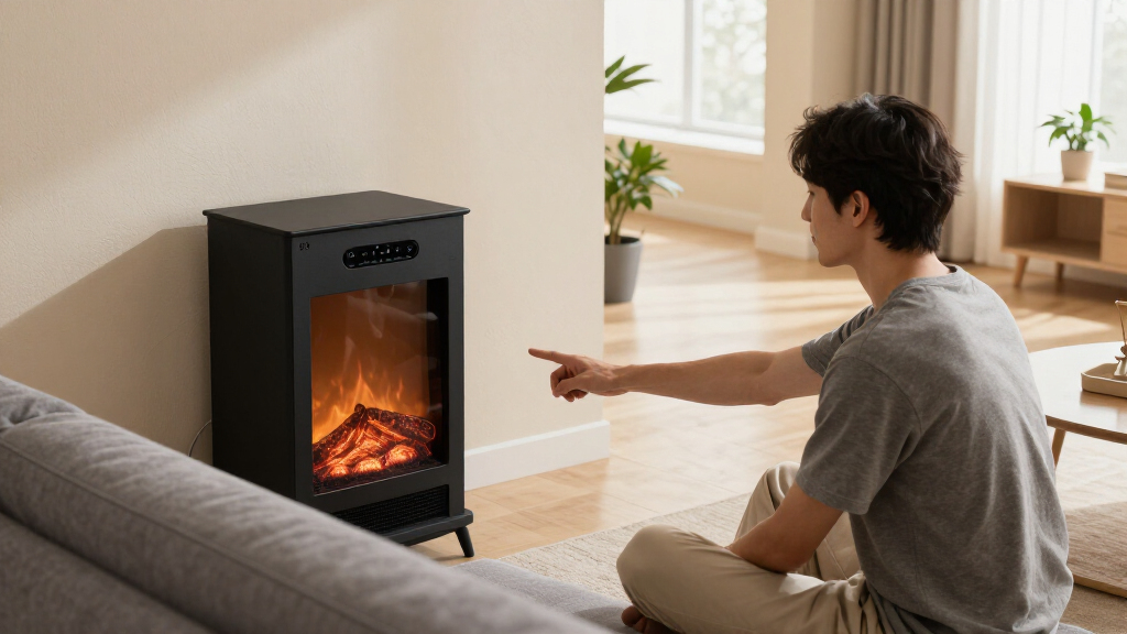 best electric fireplace for apartment living room