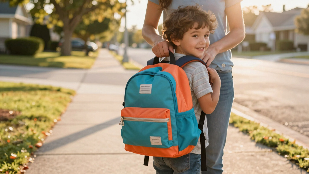 kids backpack with lunchbox
