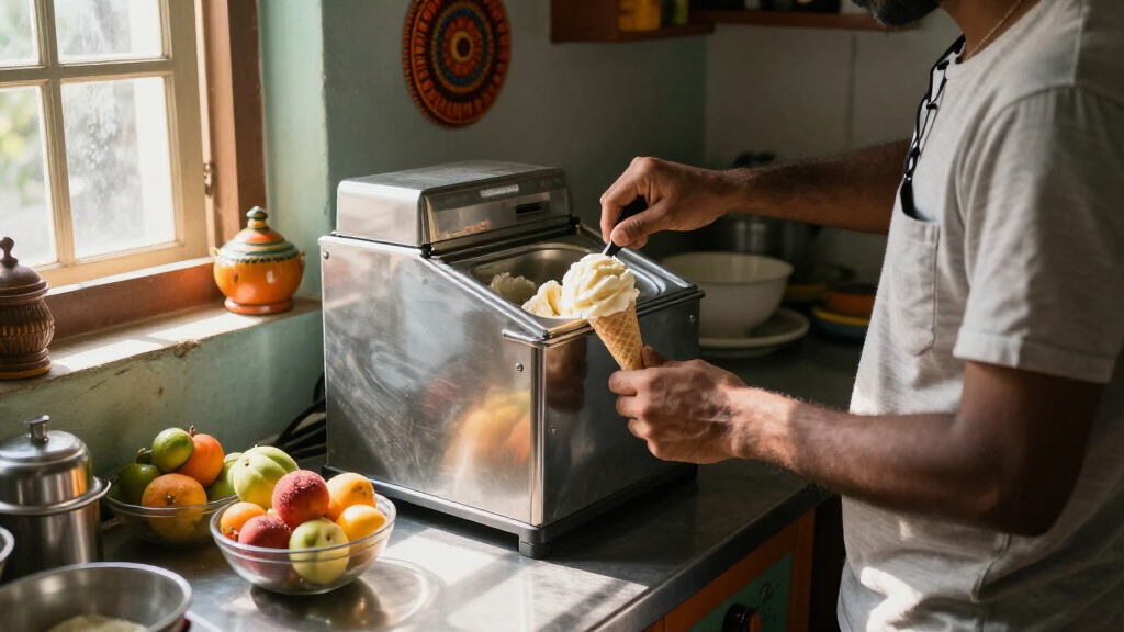 ice cream making machine in india