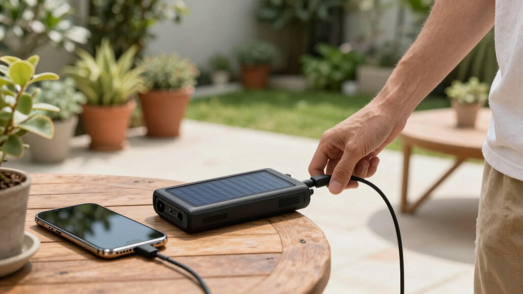 portable solar power banks