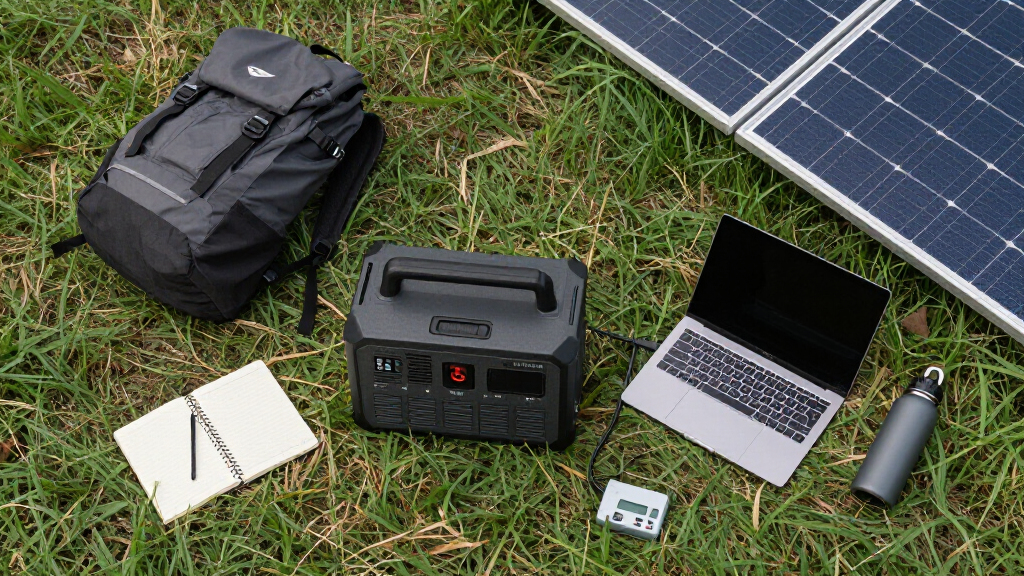 solar generator for remote research camp