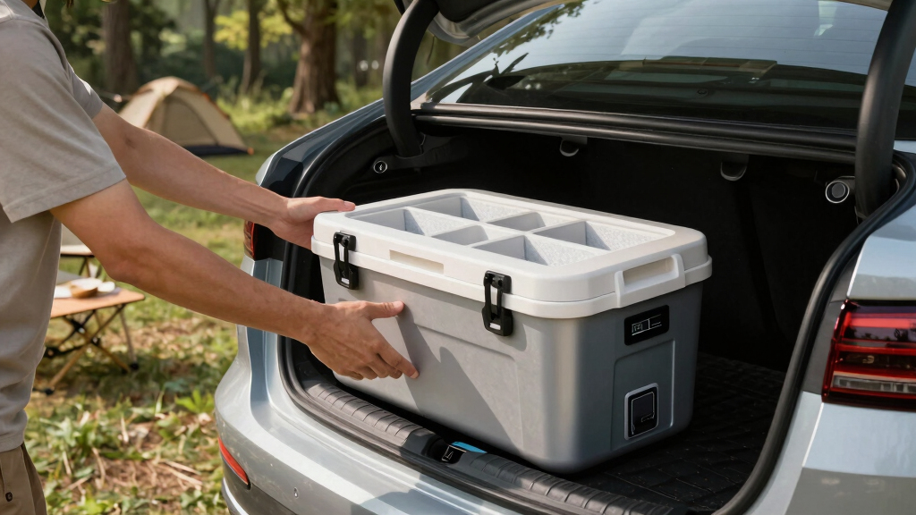 best rechargeable cooler box for food delivery to camps