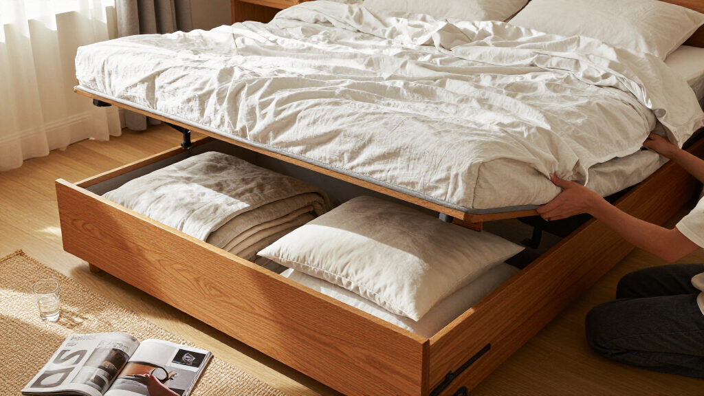 best lift-up storage beds
