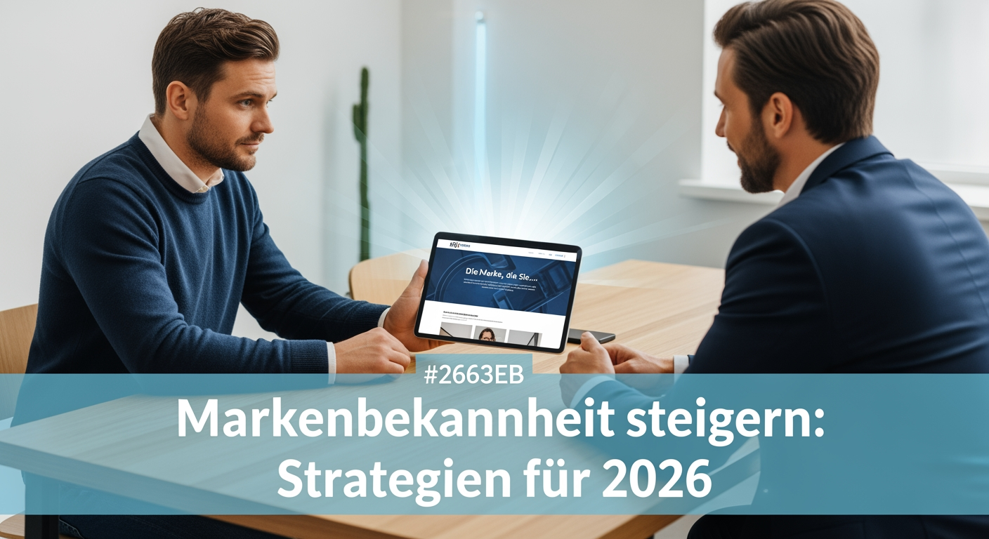 Markenbekanntheit steigern: Strategien fÃ¼r 2026