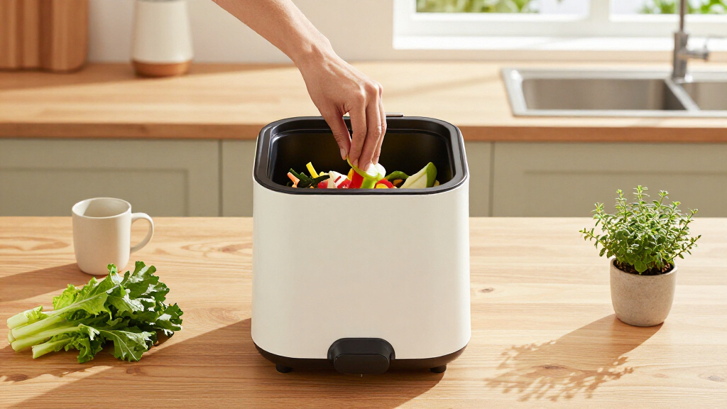 electric compost bin for kitchen