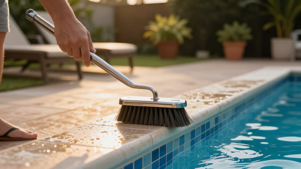 stainless steel pool brushes