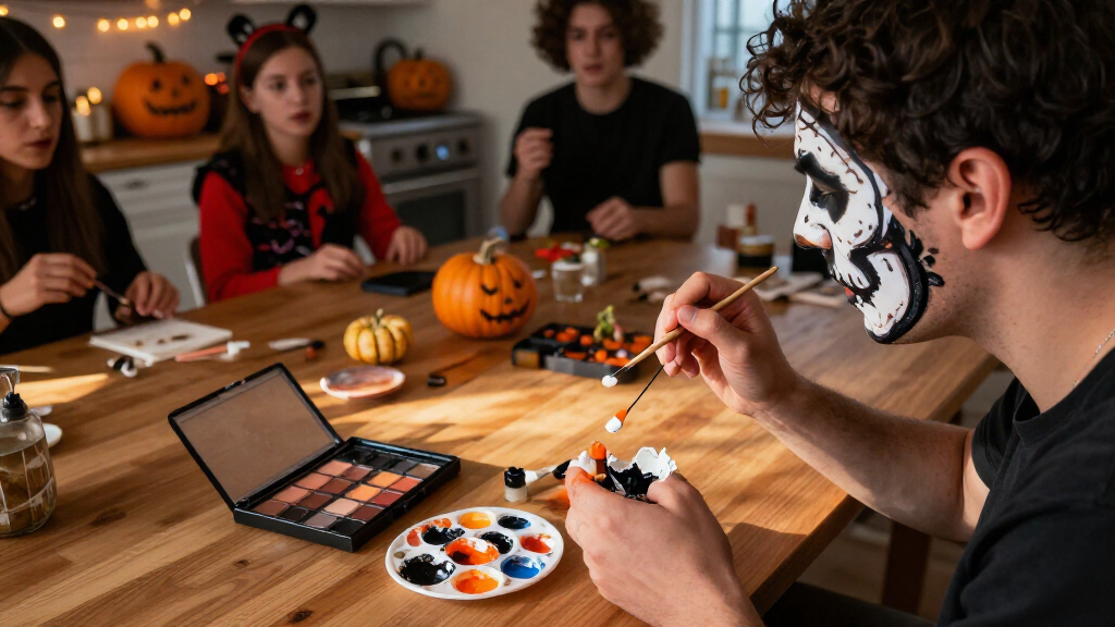 Halloween costume makeup kits