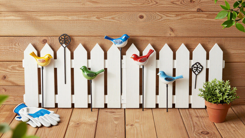 best garden fence decorations