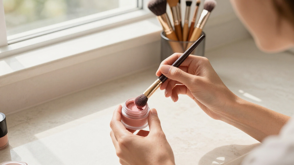 best professional makeup brush set for cream products