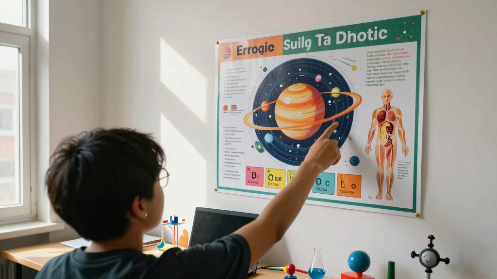 educational science reference posters