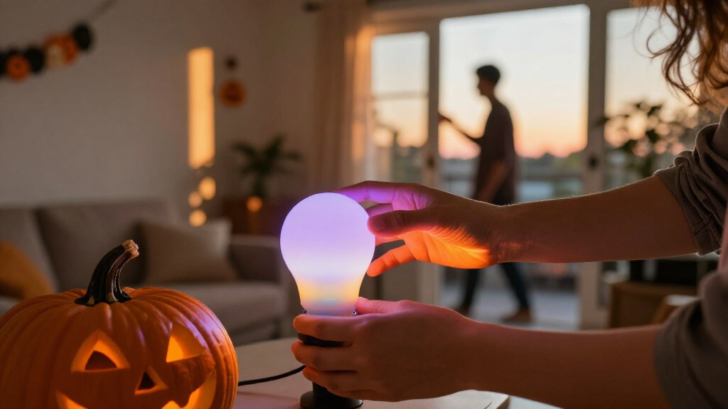 Halloween smart lights