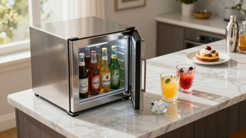 rated beverage refrigerator for home bar