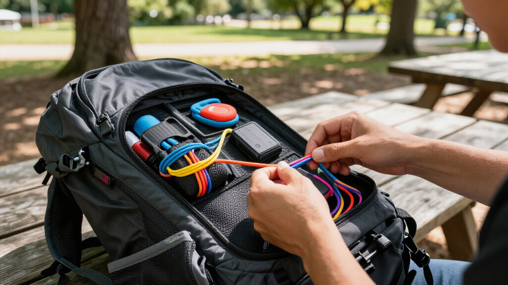 electronic cord organizer