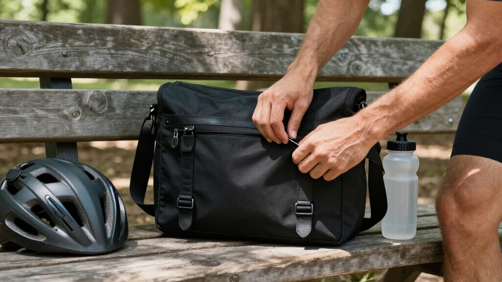 cycling messenger bag premium