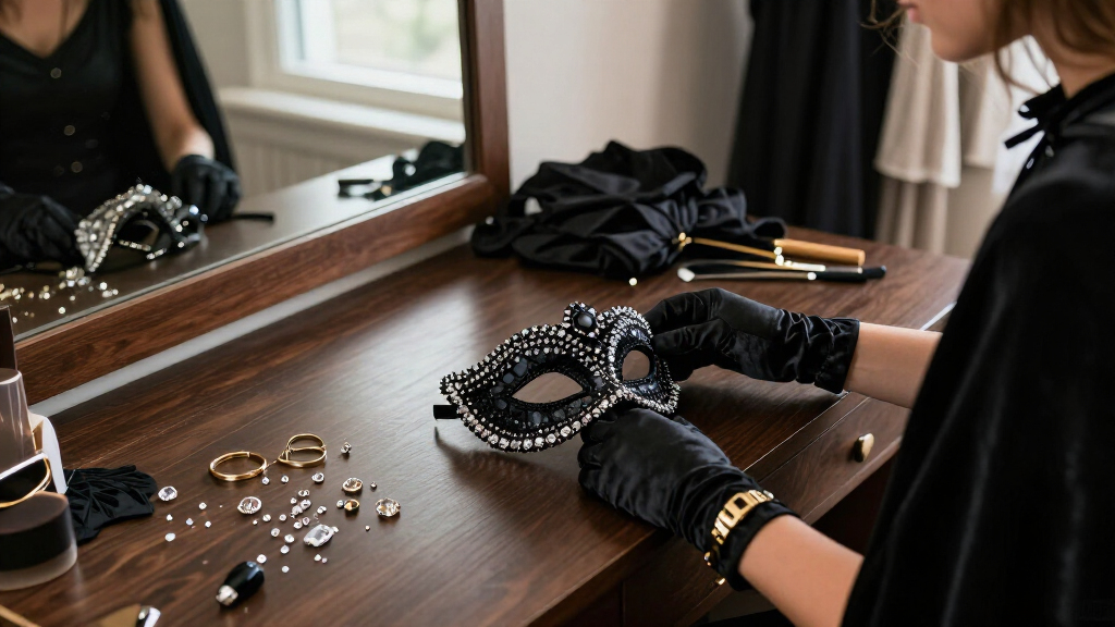 luxury Halloween costume accessories