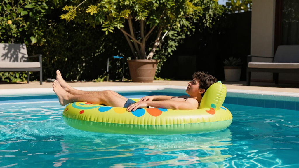 inflatable pool floats
