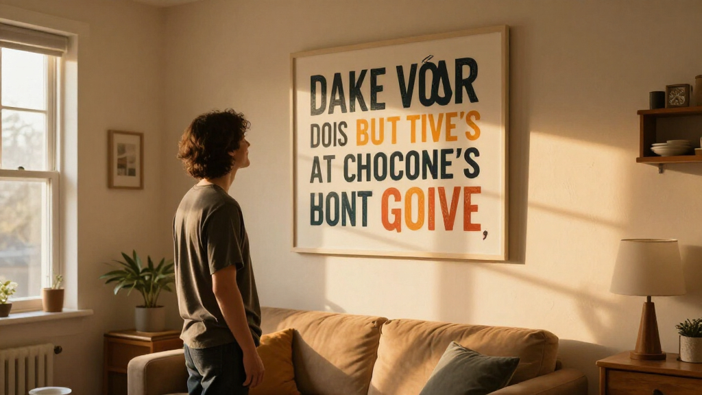 motivational wall art